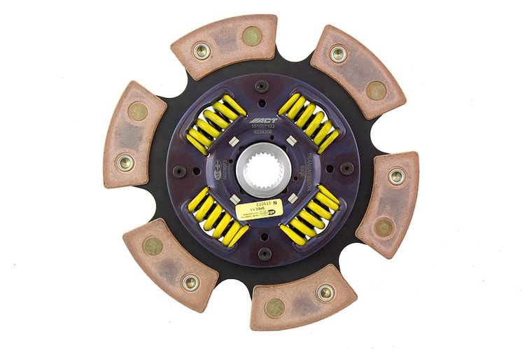 6-Pad Sprung Race Disc Transmission Clutch Friction Plate Fits Select Infiniti/Nissan