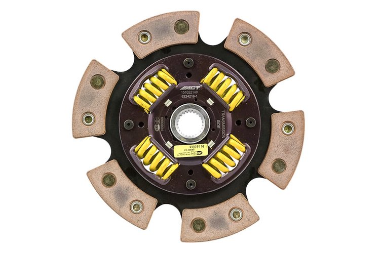6-Pad Sprung Race Disc Transmission Clutch Friction Plate Fits Select Multiple Makes/Models