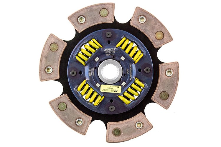 6-Pad Sprung Race Disc Transmission Clutch Friction Plate Fits Select Multiple Makes/Models