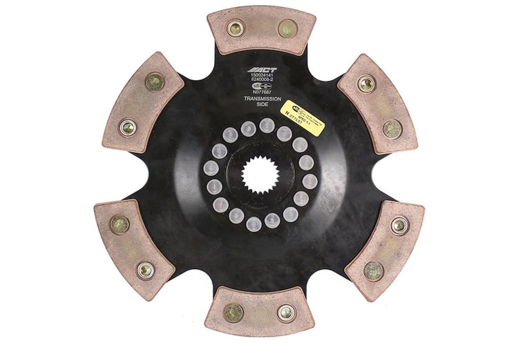 6-Pad Rigid Race Disc Transmission Clutch Friction Plate Fits Select Multiple Makes/Models