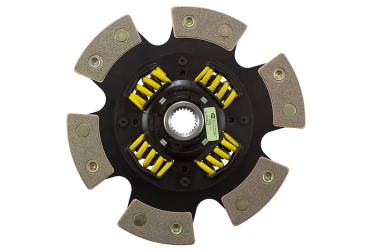 6-Pad Sprung Race Disc Transmission Clutch Friction Plate Fits Select Multiple Makes/Models