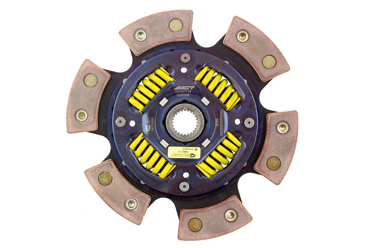 6-Pad Sprung Race Disc Transmission Clutch Friction Plate Fits Select Infiniti/Nissan