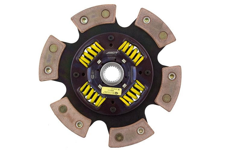6-Pad Sprung Race Disc Transmission Clutch Friction Plate Fits Select Multiple Makes/Models