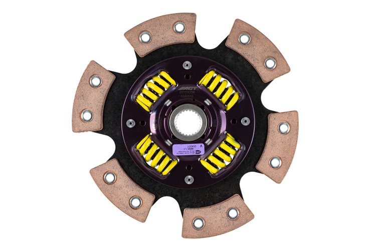 6-Pad Sprung Race Disc Transmission Clutch Friction Plate Fits Select Acura/Honda