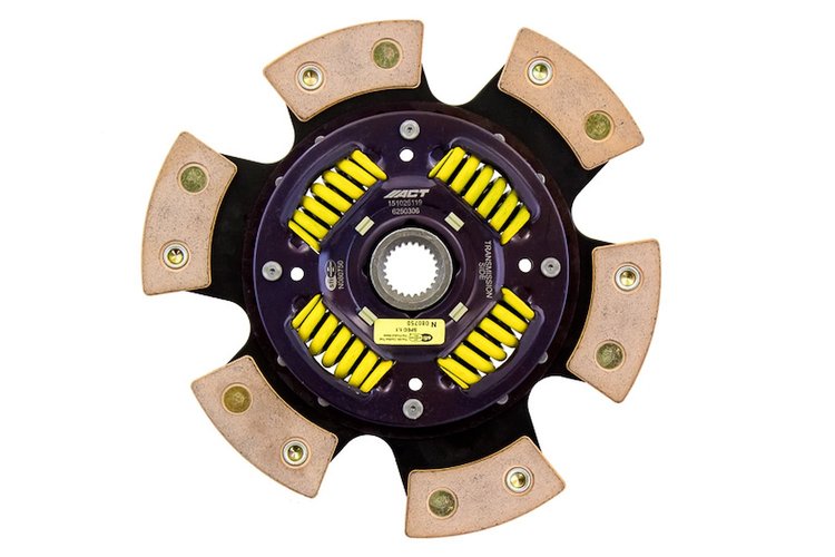 6-Pad Sprung Race Disc Transmission Clutch Friction Plate Fits Select Infiniti/Nissan