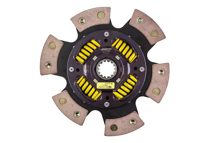 6-Pad Sprung Race Disc Transmission Clutch Friction Plate Fits Select Lexus/Scion/Toyota