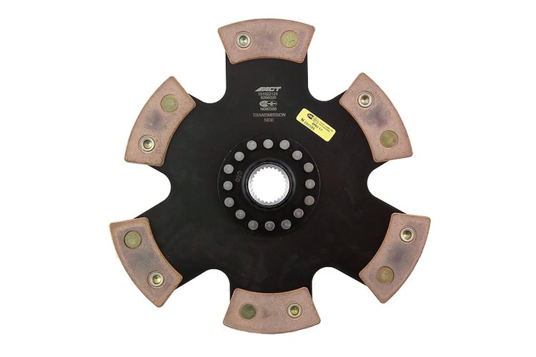 6-Pad Rigid Race Disc Transmission Clutch Friction Plate Fits Select Multiple Makes/Models