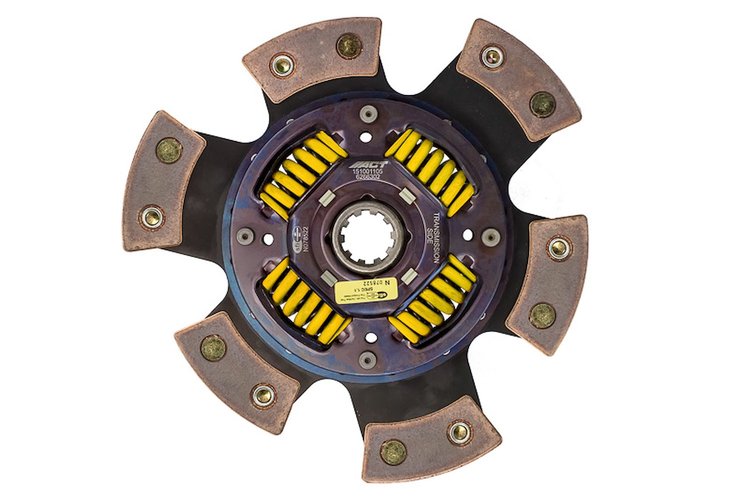 6-Pad Sprung Race Disc Transmission Clutch Friction Plate Fits Select Multiple Makes/Models