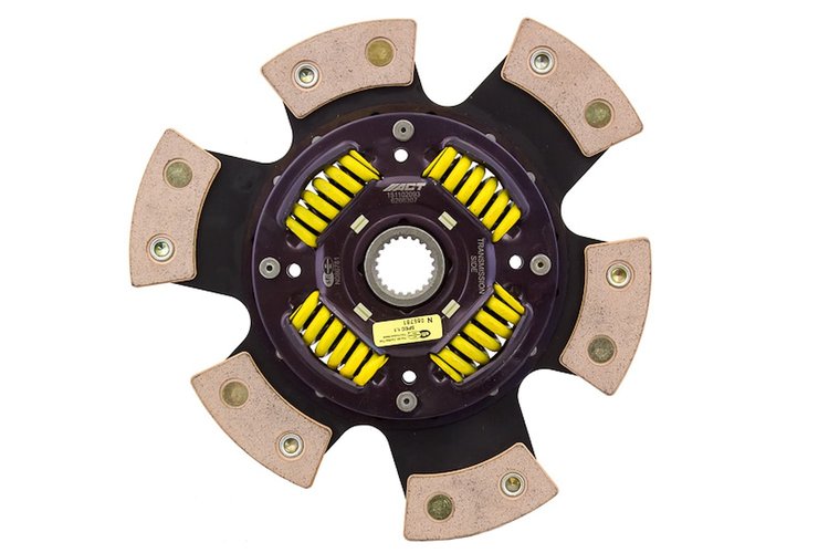 6-Pad Sprung Race Disc Transmission Clutch Friction Plate Fits Select Lexus/Scion/Toyota