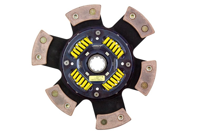 6-Pad Sprung Race Disc Transmission Clutch Friction Plate Fits Select Multiple Makes/Models