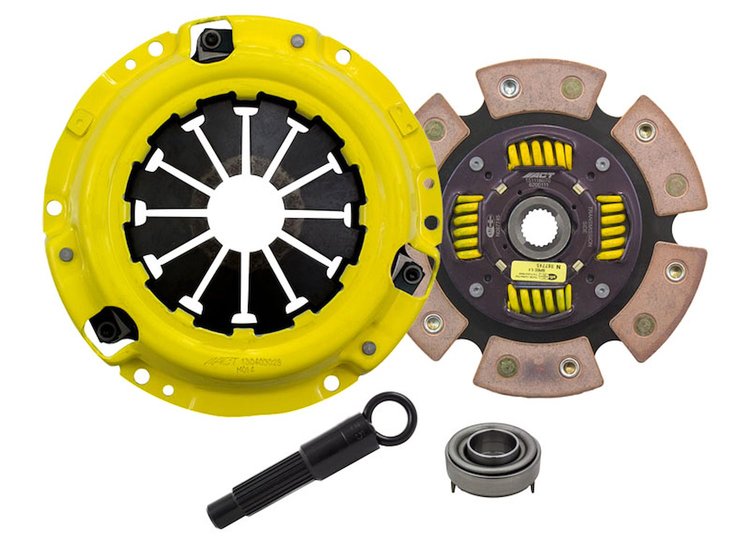 HD/Race Sprung 6-Pad Transmission Clutch Kit Fits Select Acura/Honda