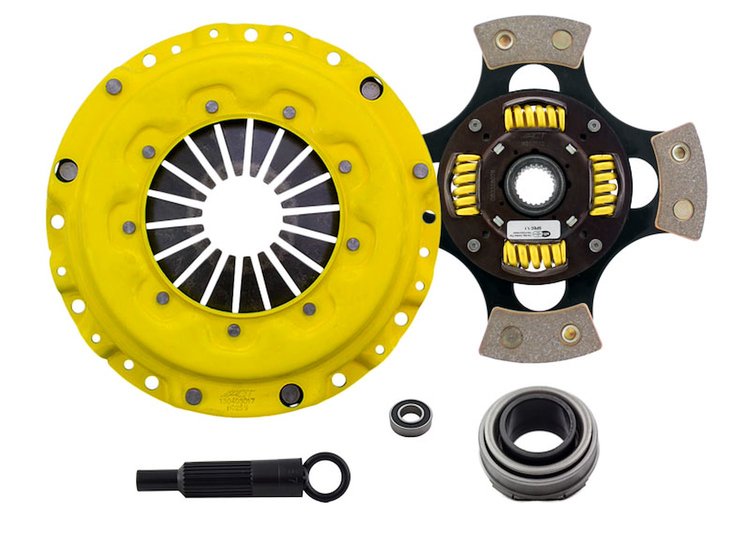 Sport/Race Sprung 4-Pad Transmission Clutch Kit Fits Select Acura/Honda