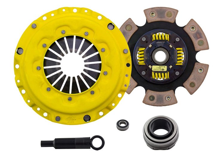 Sport/Race Sprung 6-Pad Transmission Clutch Kit Fits Select Acura/Honda
