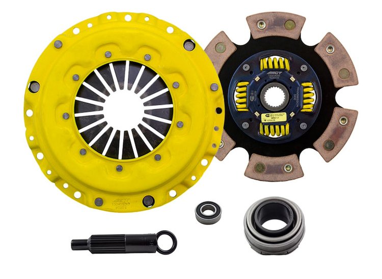 Sport/Race Sprung 6-Pad Transmission Clutch Kit Fits Select Acura/Honda