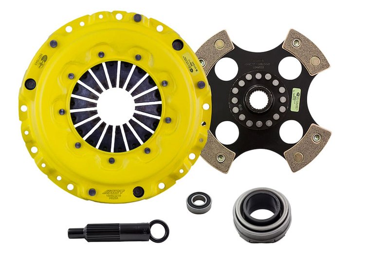 XT/Race Rigid 4-Pad Transmission Clutch Kit Fits Select Acura/Honda