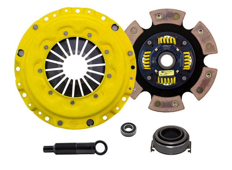 Sport/Race Sprung 6-Pad Transmission Clutch Kit Fits Select Acura/Honda