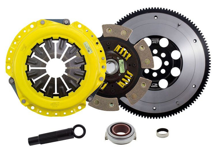 XT/Race Sprung 6-Pad Transmission Clutch Kit Fits Select Acura/Honda