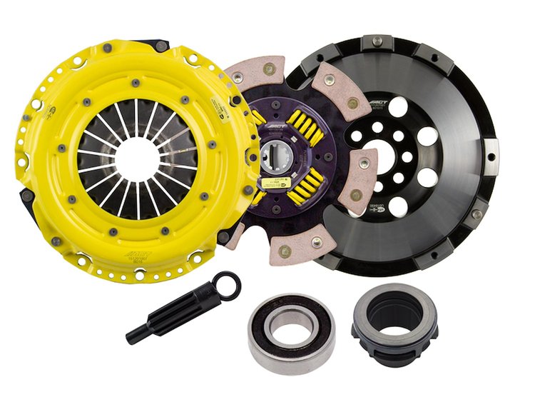 HD/Race Sprung 6-Pad Transmission Clutch Kit Fits Select BMW