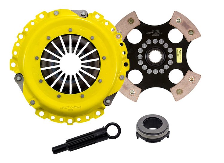 HD/Race Sprung 4-Pad Transmission Clutch Kit Fits Select Mini