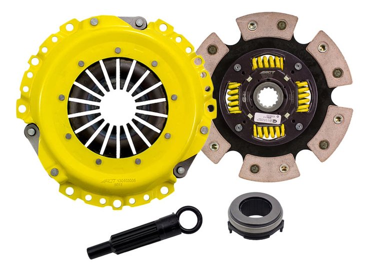 HD/Race Sprung 6-Pad Transmission Clutch Kit Fits Select Mini