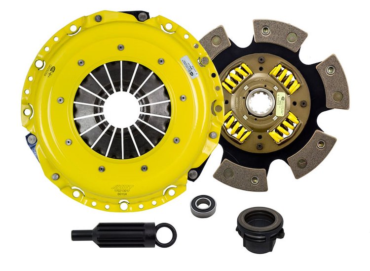 XT/Race Sprung 6-Pad Transmission Clutch Kit Fits Select BMW