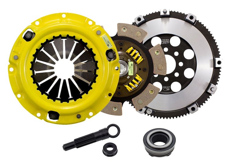 HD/Race Sprung 6-Pad Transmission Clutch Kit Fits Select Chrysler/Dodge/Eagle/Mitsubishi