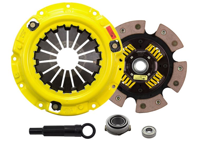 HD/Race Sprung 6-Pad Transmission Clutch Kit Fits Select Ford/Lincoln/Mercury/Mazda