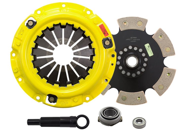 HD/Race Rigid 6-Pad Transmission Clutch Kit Fits Select Ford/Lincoln/Mercury/Mazda