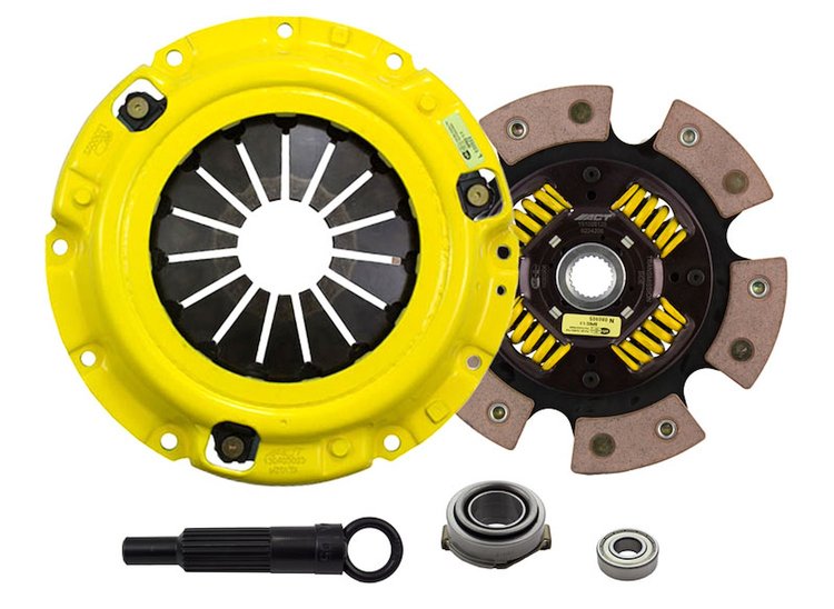 XT/Race Sprung 6-Pad Transmission Clutch Kit Fits Select Ford/Lincoln/Mercury/Mazda