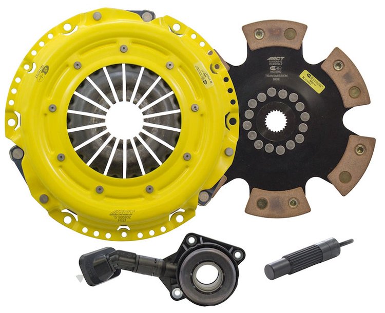 HD/Race Rigid 6-Pad Transmission Clutch Kit Fits Select Ford/Lincoln/Mercury/Mazda