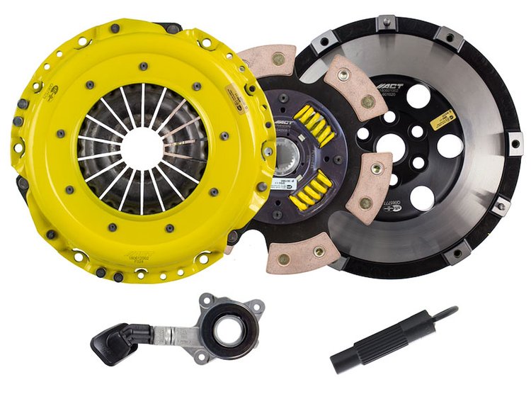 HD/Race Sprung 6-Pad Transmission Clutch Kit Fits Select Ford/Lincoln/Mercury/Mazda