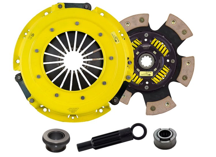 HD/Race Sprung 6-Pad Transmission Clutch Kit Fits Select Ford/Lincoln/Mercury/Mazda