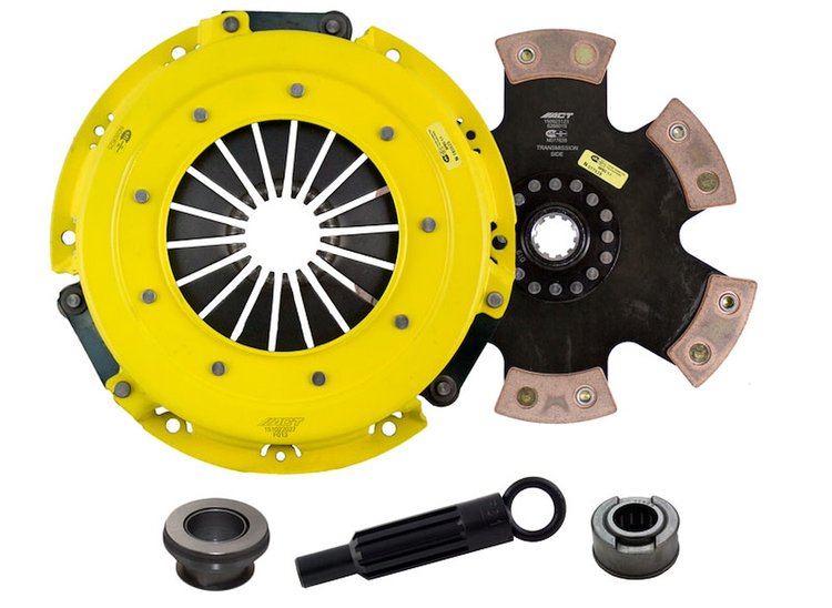 HD/Race Rigid 6-Pad Transmission Clutch Kit Fits Select Ford/Lincoln/Mercury/Mazda