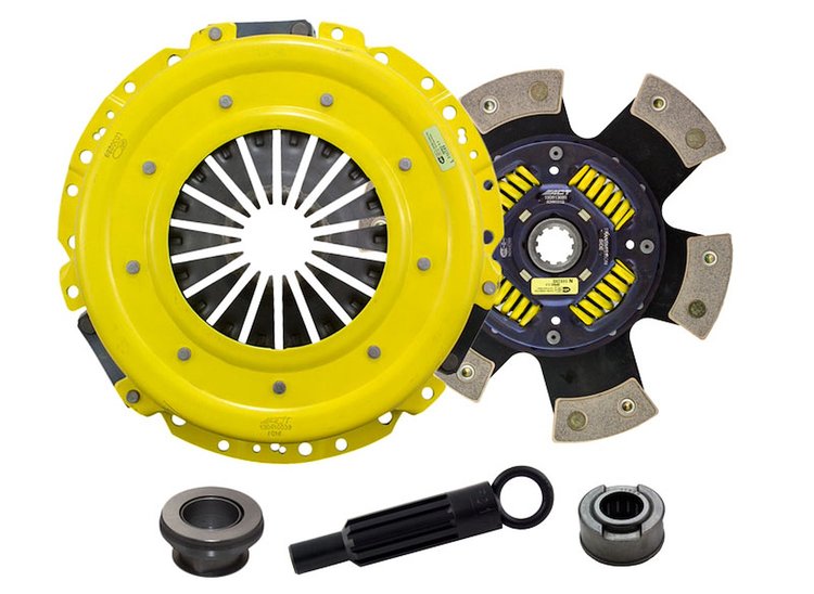 HD/Race Sprung 6-Pad Transmission Clutch Kit Fits Select Ford/Lincoln/Mercury/Mazda