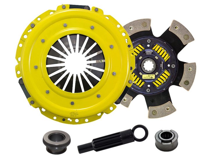 Sport/Race Sprung 6-Pad Transmission Clutch Kit Fits Select Ford/Lincoln/Mercury/Mazda