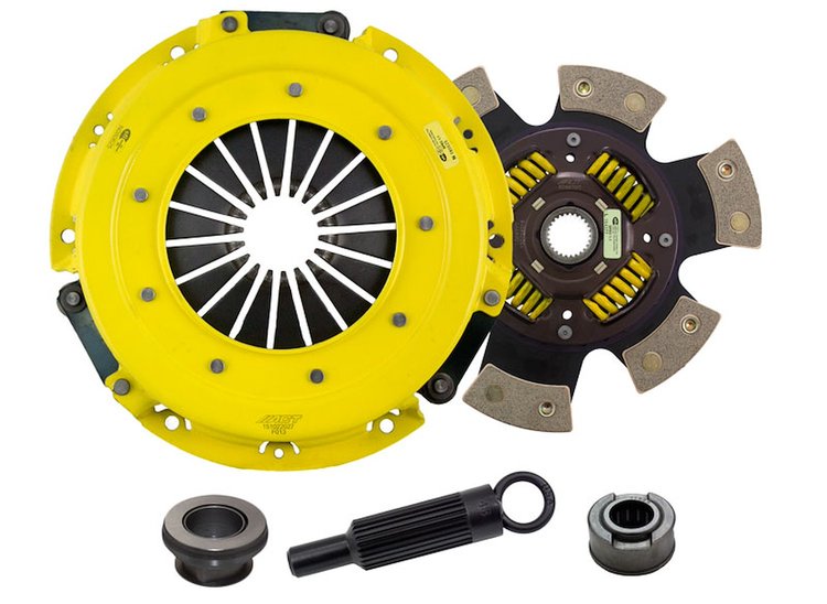 HD/Race Sprung 6-Pad Transmission Clutch Kit Fits Select Ford/Lincoln/Mercury/Mazda