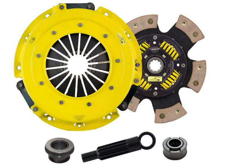 HD/Race Sprung 6-Pad Transmission Clutch Kit Fits Select Ford/Lincoln/Mercury/Mazda