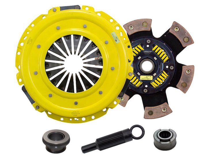 HD/Race Sprung 6-Pad Transmission Clutch Kit Fits Select Ford/Lincoln/Mercury/Mazda