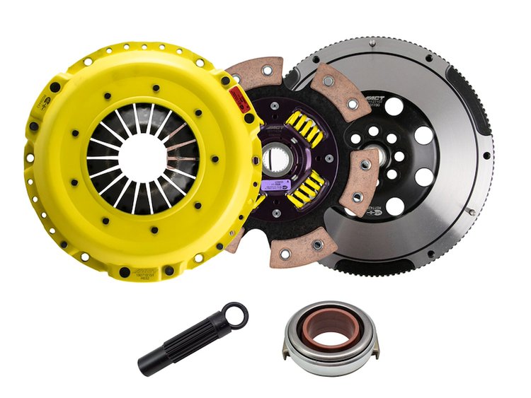 HD/Race Sprung 6-Pad Transmission Clutch Kit Fits Select Acura/Honda
