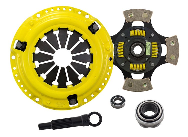 Sport/Race Sprung 4-Pad Transmission Clutch Kit Fits Select Acura/Honda