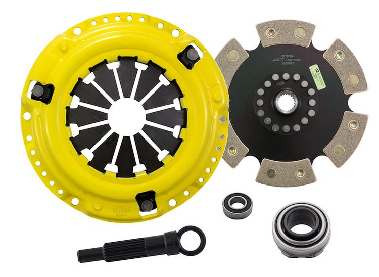 Sport/Race Rigid 6-Pad Transmission Clutch Kit Fits Select Acura/Honda