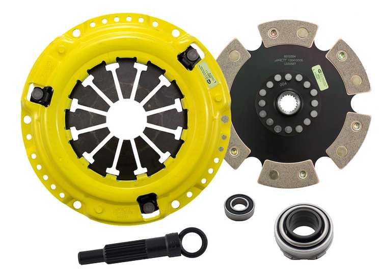 XT/Race Rigid 6-Pad Transmission Clutch Kit Fits Select Acura/Honda