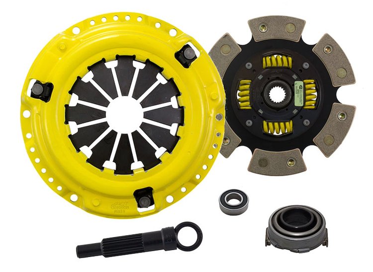 Sport/Race Sprung 6-Pad Transmission Clutch Kit Fits Select Acura/Honda