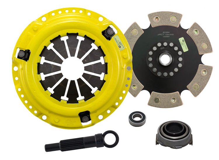 XT/Race Rigid 6-Pad Transmission Clutch Kit Fits Select Acura/Honda