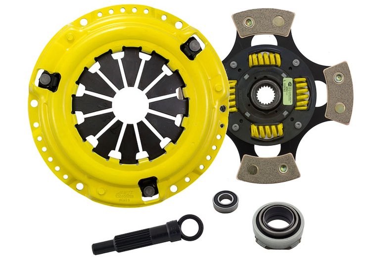 Sport/Race Sprung 4-Pad Transmission Clutch Kit Fits Select Acura/Honda