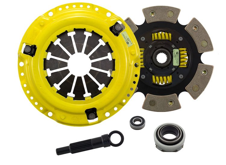 XT/Race Sprung 6-Pad Transmission Clutch Kit Fits Select Acura/Honda