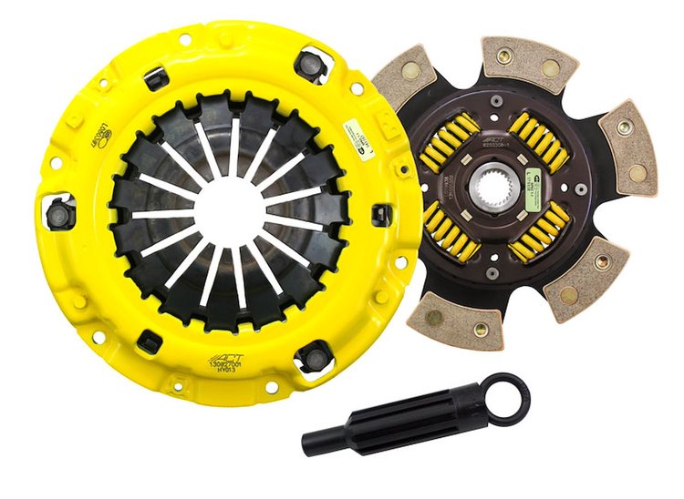 HD/Race Sprung 6-Pad Transmission Clutch Kit Fits Select Kia/Hyundai