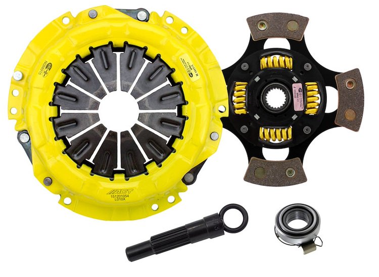 XT/Race Sprung 4-Pad Transmission Clutch Kit Fits Select Lotus