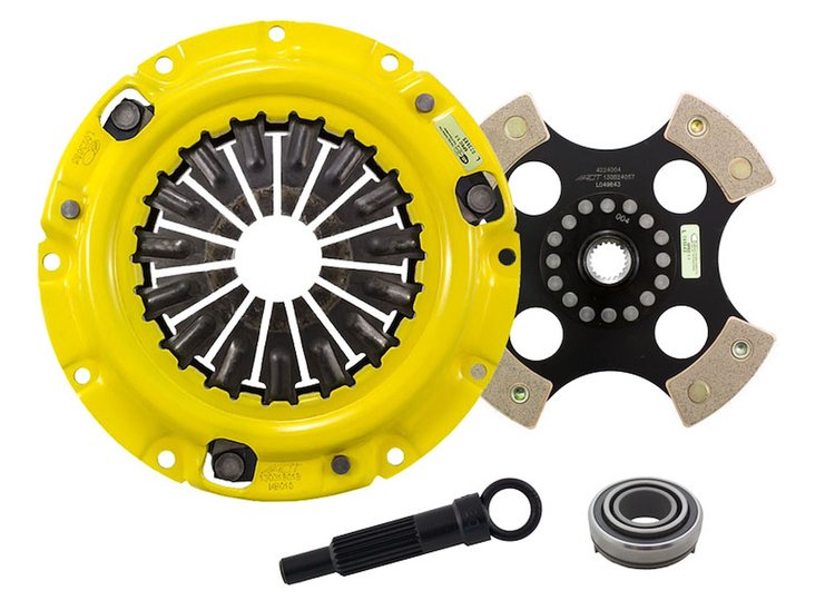HD/Race Rigid 4-Pad Transmission Clutch Kit Fits Select Chrysler/Dodge/Eagle/Mitsubishi/Plymouth