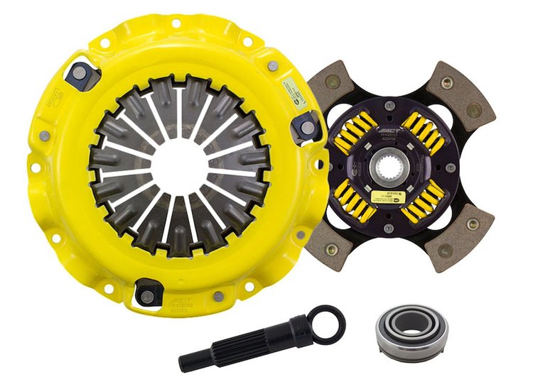 XT/Race Sprung 4-Pad Transmission Clutch Kit Fits Select Chrysler/Dodge/Eagle/Mitsubishi/Plymouth